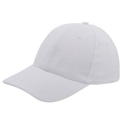 Brushed Twill Cap Wit acc. Wit
