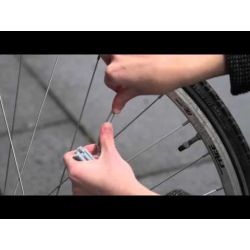 10 reflecterende strips voor fiets spaken.