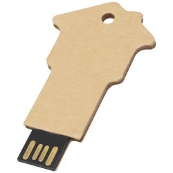 Huisvormige USB 2.0 van gerecycled papier